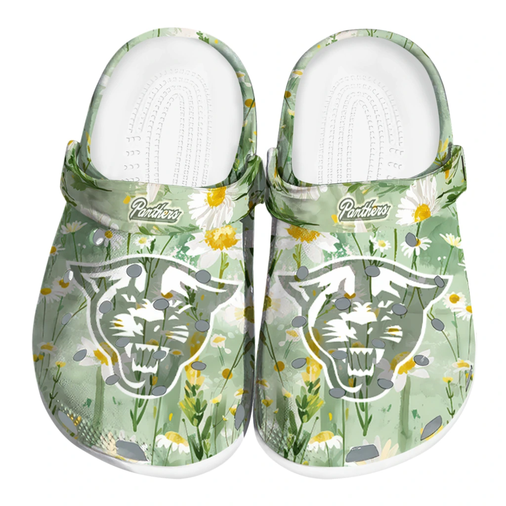 georgia state panthers daisy cluster clogs best selling georgia state panthers daisy cluster clogs best selling