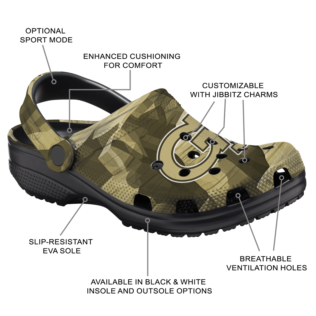 georgia tech yellow jackets canyon layers clogs new arrival georgia tech yellow jackets canyon layers clogs new arrival