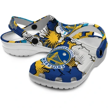golden state warriors cloud splash clogs high quality