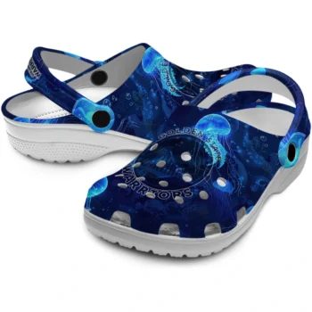 golden state warriors jellyfish ocean clogs high quality