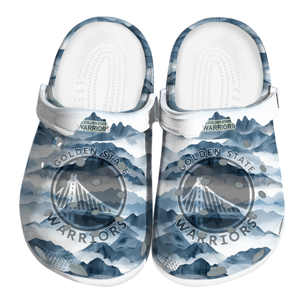 golden state warriors mountain peaks clogs best selling golden state warriors mountain peaks clogs best selling