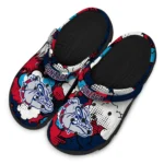gonzaga bulldogs cloud splash clogs best selling