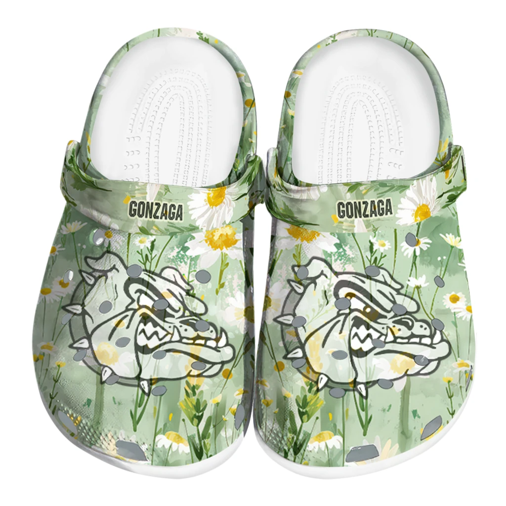 gonzaga bulldogs daisy cluster clogs best selling gonzaga bulldogs daisy cluster clogs best selling