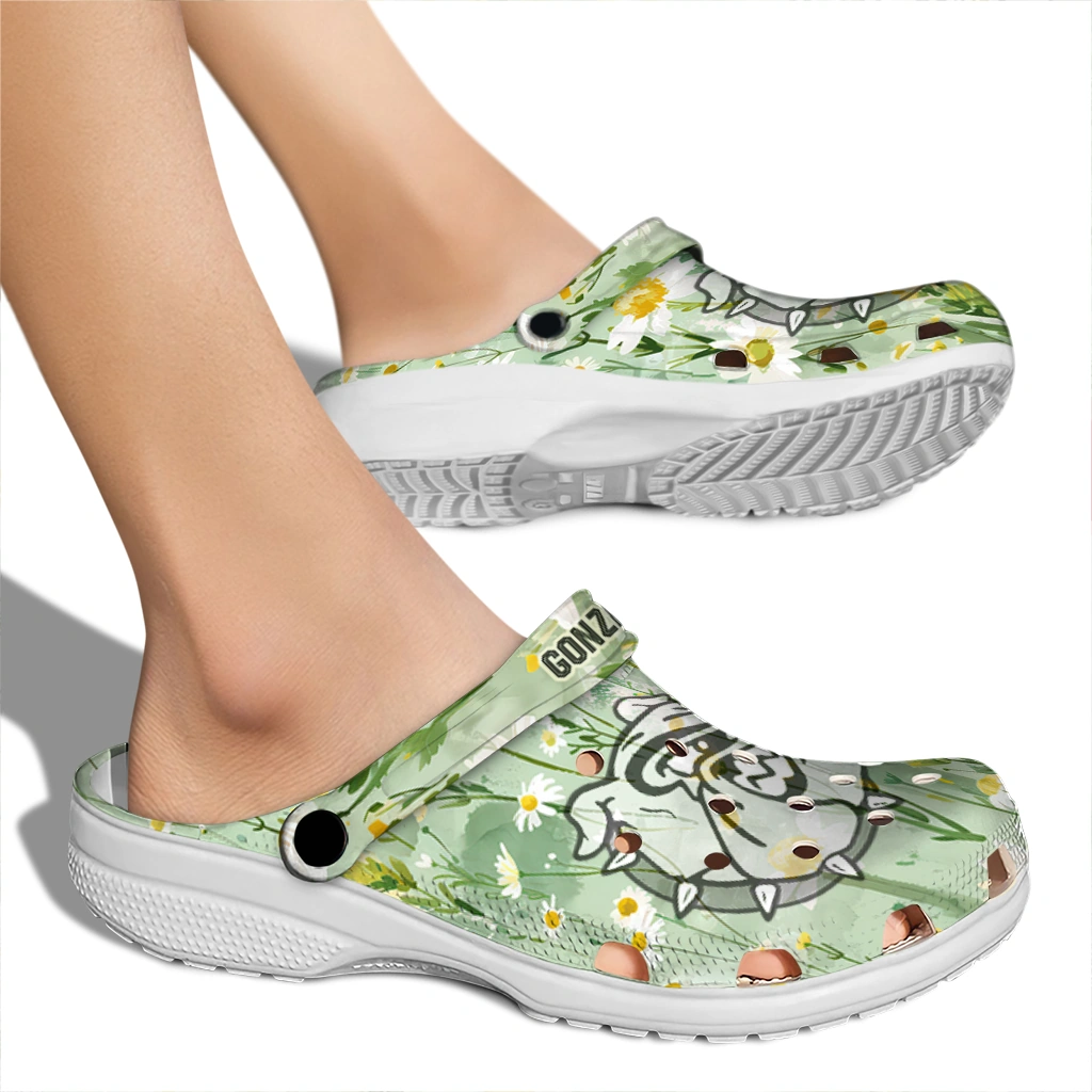 gonzaga bulldogs daisy cluster clogs fashion forward gonzaga bulldogs daisy cluster clogs fashion forward