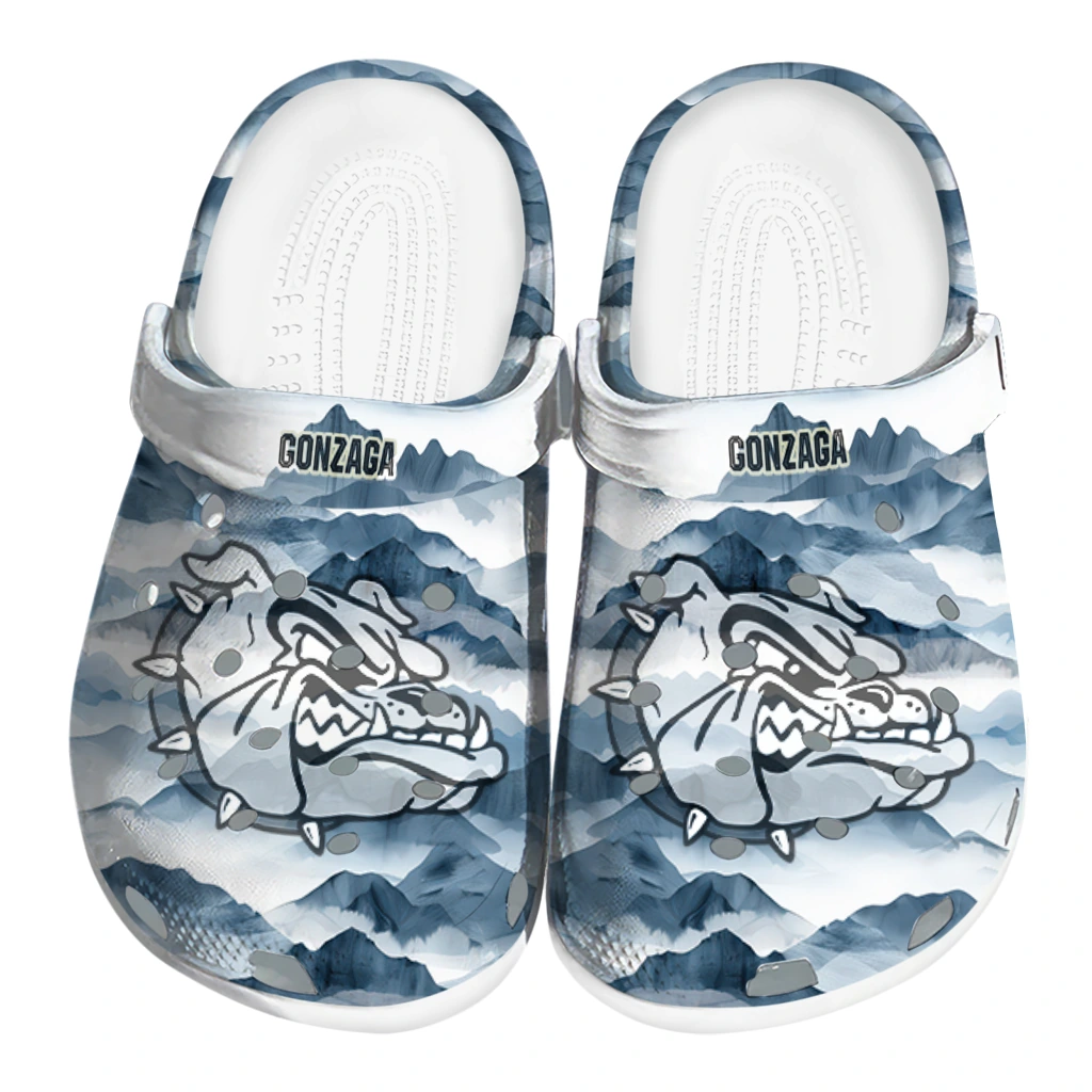 gonzaga bulldogs mountain peaks clogs best selling gonzaga bulldogs mountain peaks clogs best selling