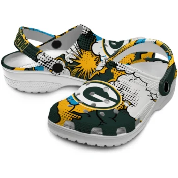green bay packers cloud splash clogs high quality