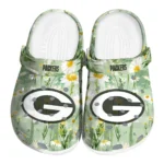 green bay packers daisy cluster clogs best selling