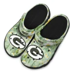 green bay packers daisy cluster clogs best selling