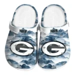 green bay packers mountain peaks clogs best selling