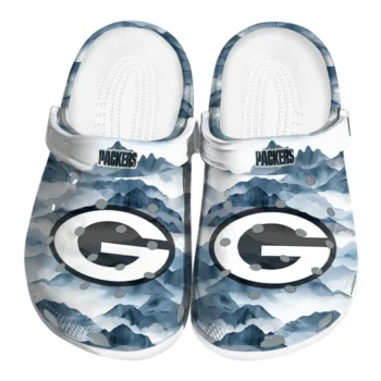 green bay packers mountain peaks clogs best selling