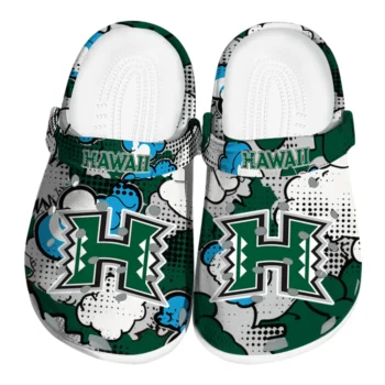 hawaii rainbow warriors cloud splash clogs best selling