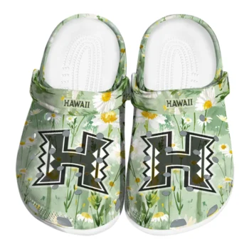 hawaii rainbow warriors daisy cluster clogs best selling