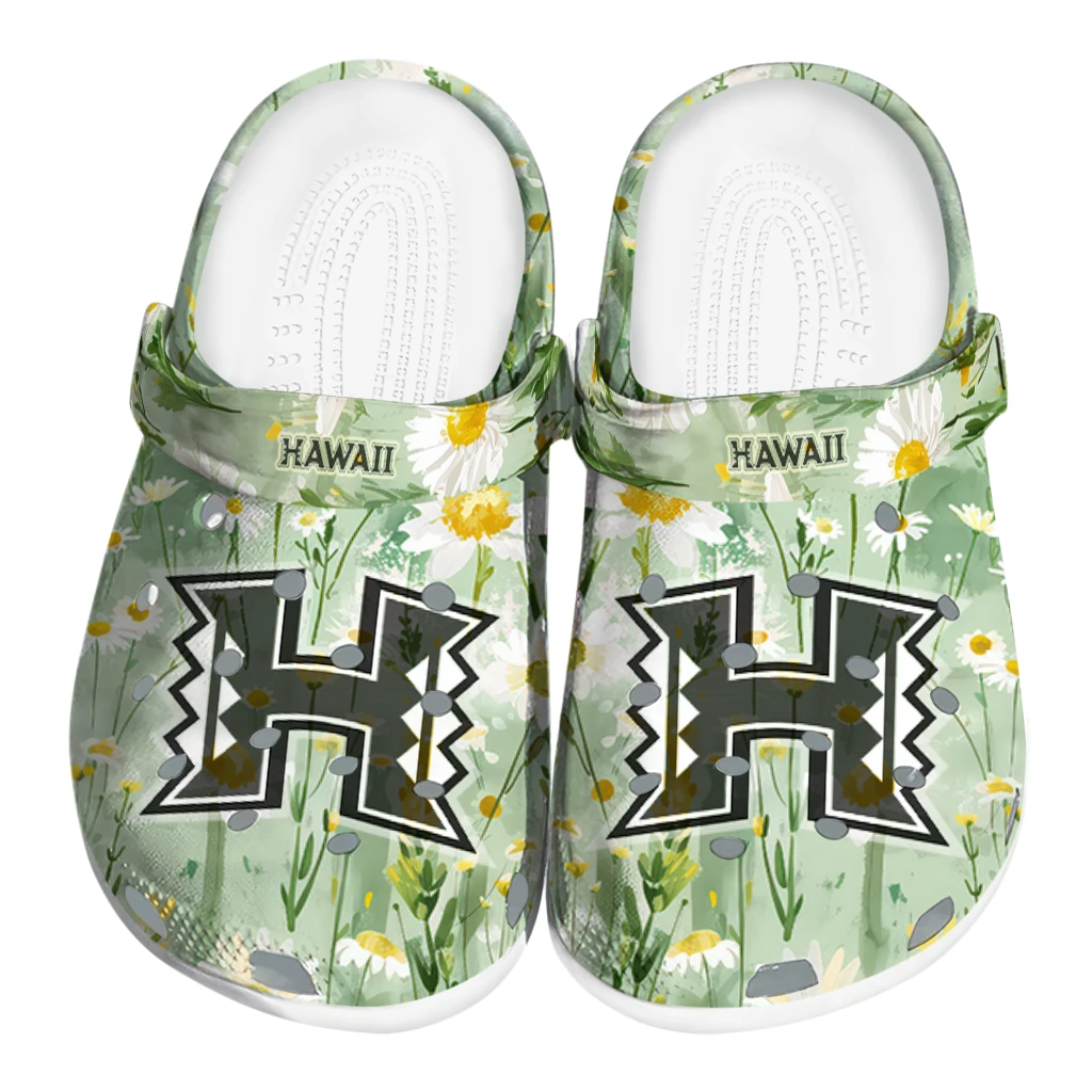 hawaii rainbow warriors daisy cluster clogs best selling hawaii rainbow warriors daisy cluster clogs best selling
