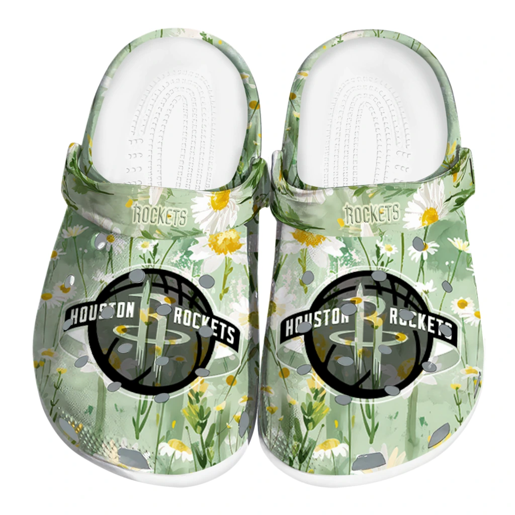 houston rockets daisy cluster clogs best selling houston rockets daisy cluster clogs best selling