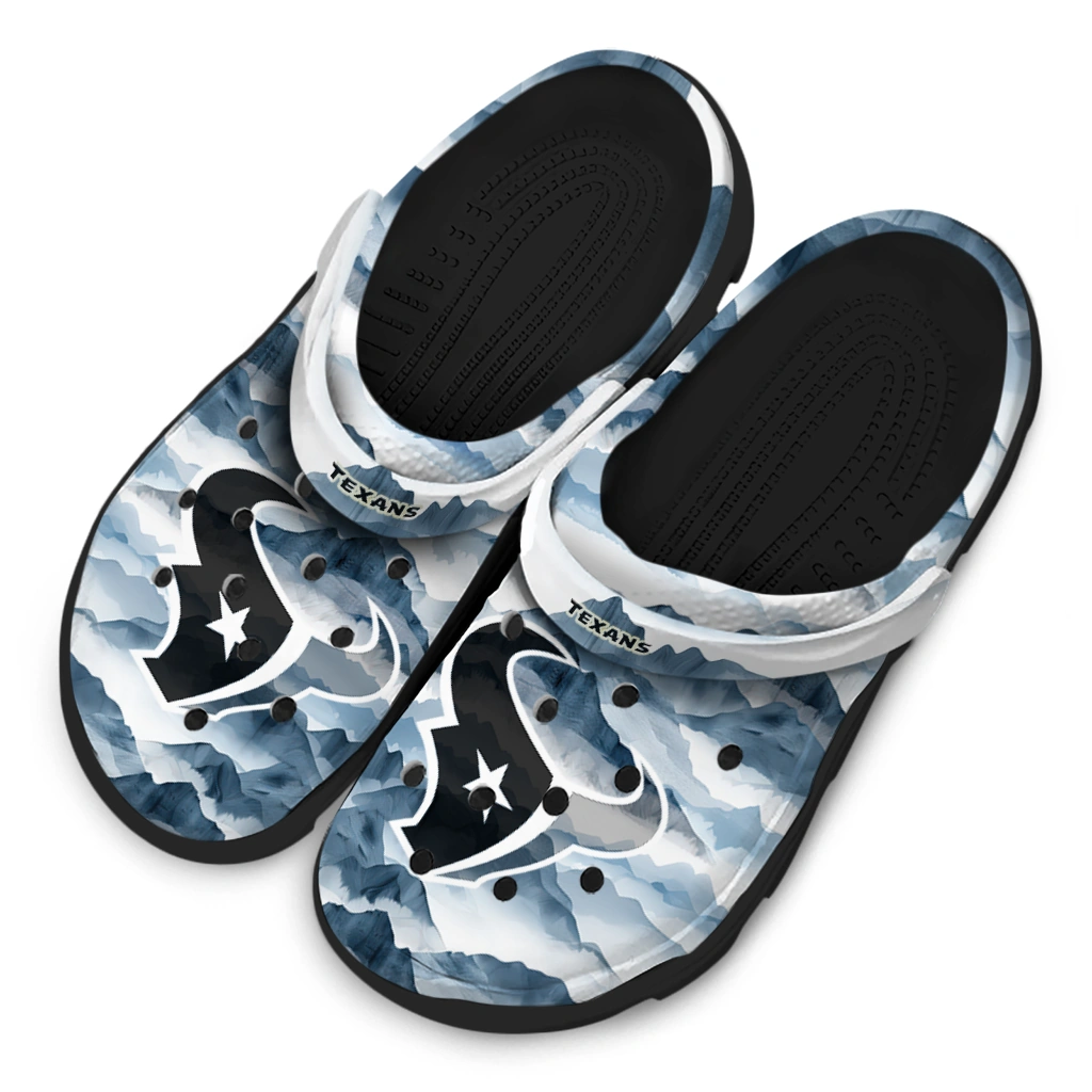 houston texans mountain peaks clogs latest model houston texans mountain peaks clogs latest model