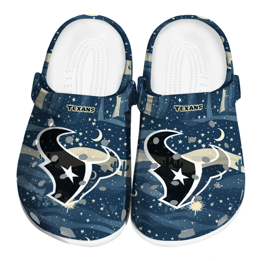 houston texans night cactus clogs best selling houston texans night cactus clogs best selling