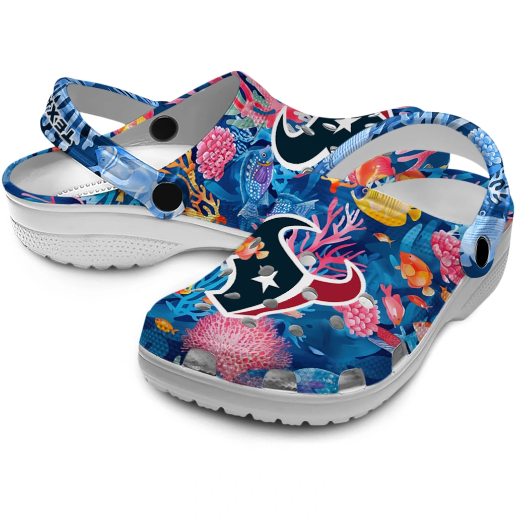 houston texans ocean wonders clogs high quality houston texans ocean wonders clogs high quality