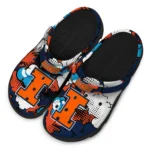 illinois fighting illini cloud splash clogs best selling
