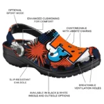 illinois fighting illini cloud splash clogs best selling
