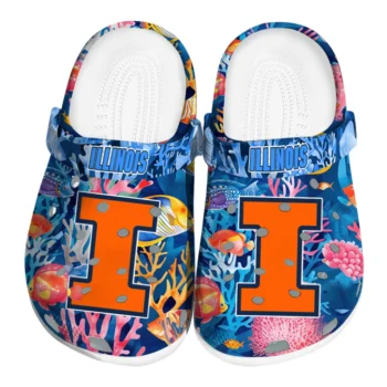 illinois fighting illini ocean wonders clogs best selling