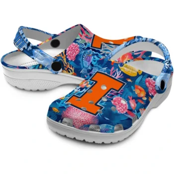 illinois fighting illini ocean wonders clogs high quality