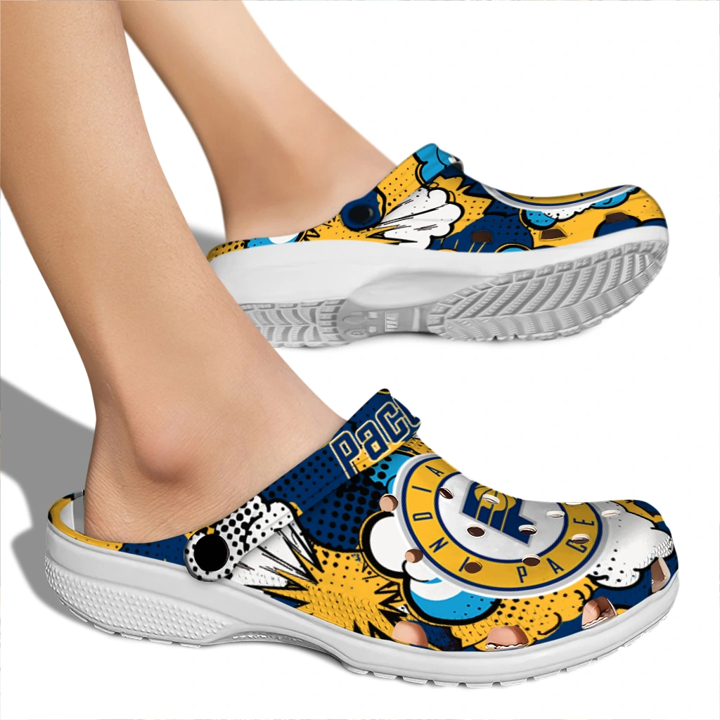 indiana pacers cloud splash clogs fashion forward indiana pacers cloud splash clogs fashion forward