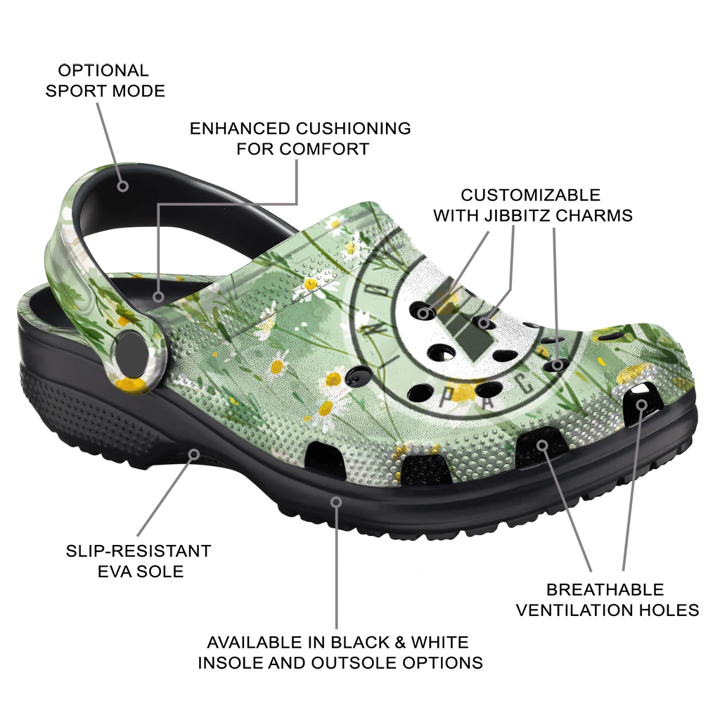 indiana pacers daisy cluster clogs new arrival indiana pacers daisy cluster clogs new arrival