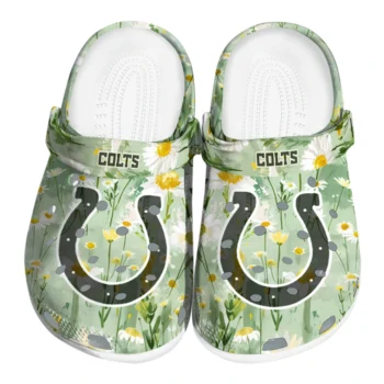 indianapolis colts daisy cluster clogs best selling