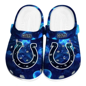 indianapolis colts jellyfish ocean clogs best selling