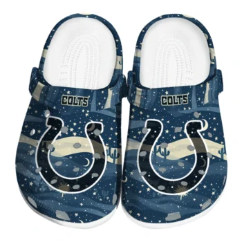 indianapolis colts night cactus clogs best selling