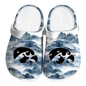 iowa hawkeyes mountain peaks clogs best selling