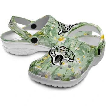 jacksonville jaguars daisy cluster clogs high quality