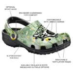 jacksonville jaguars daisy cluster clogs best selling
