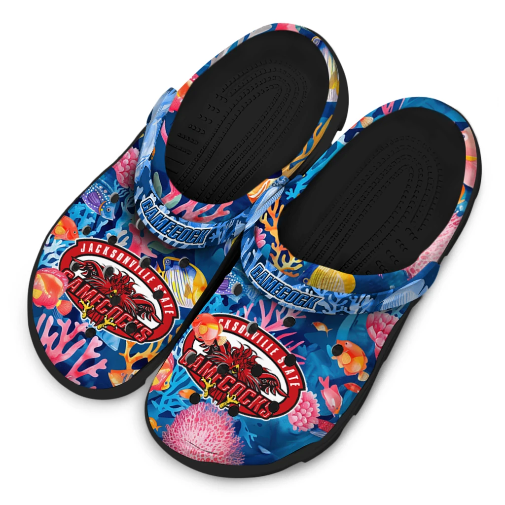 jacksonville state gamecocks ocean wonders clogs latest model jacksonville state gamecocks ocean wonders clogs latest model