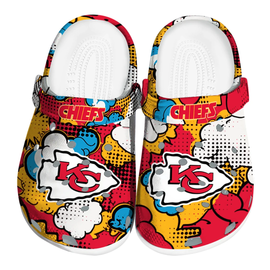 kansas city chiefs cloud splash clogs best selling kansas city chiefs cloud splash clogs best selling