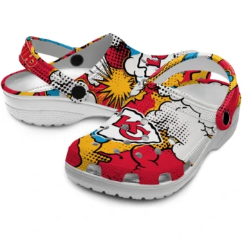 kansas city chiefs cloud splash clogs high quality