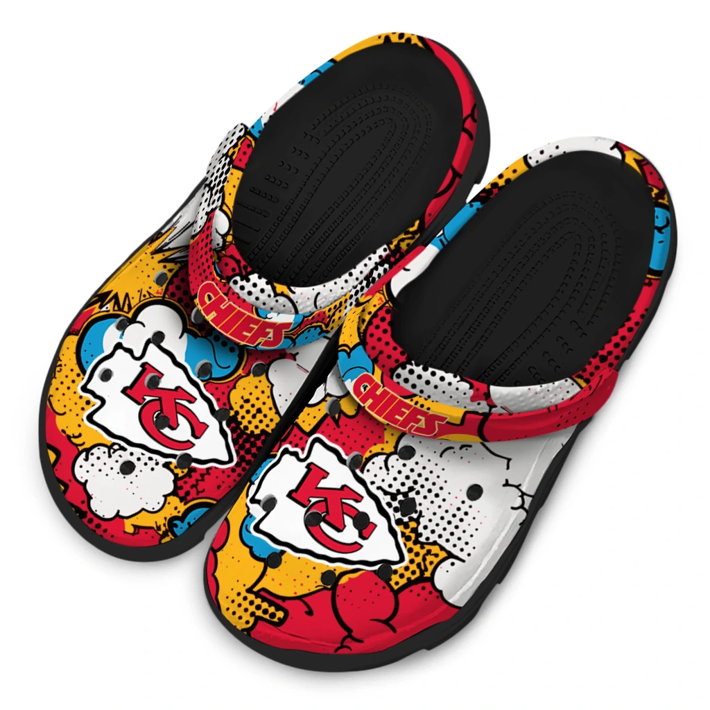kansas city chiefs cloud splash clogs latest model kansas city chiefs cloud splash clogs latest model