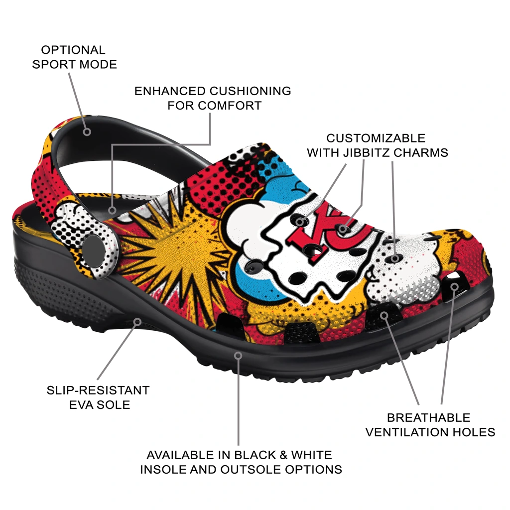 kansas city chiefs cloud splash clogs new arrival kansas city chiefs cloud splash clogs new arrival