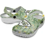 kansas city chiefs daisy cluster clogs best selling