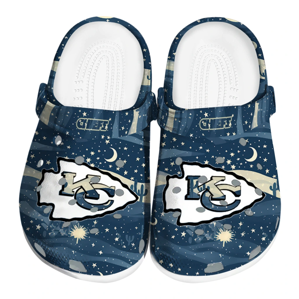 kansas city chiefs night cactus clogs best selling kansas city chiefs night cactus clogs best selling