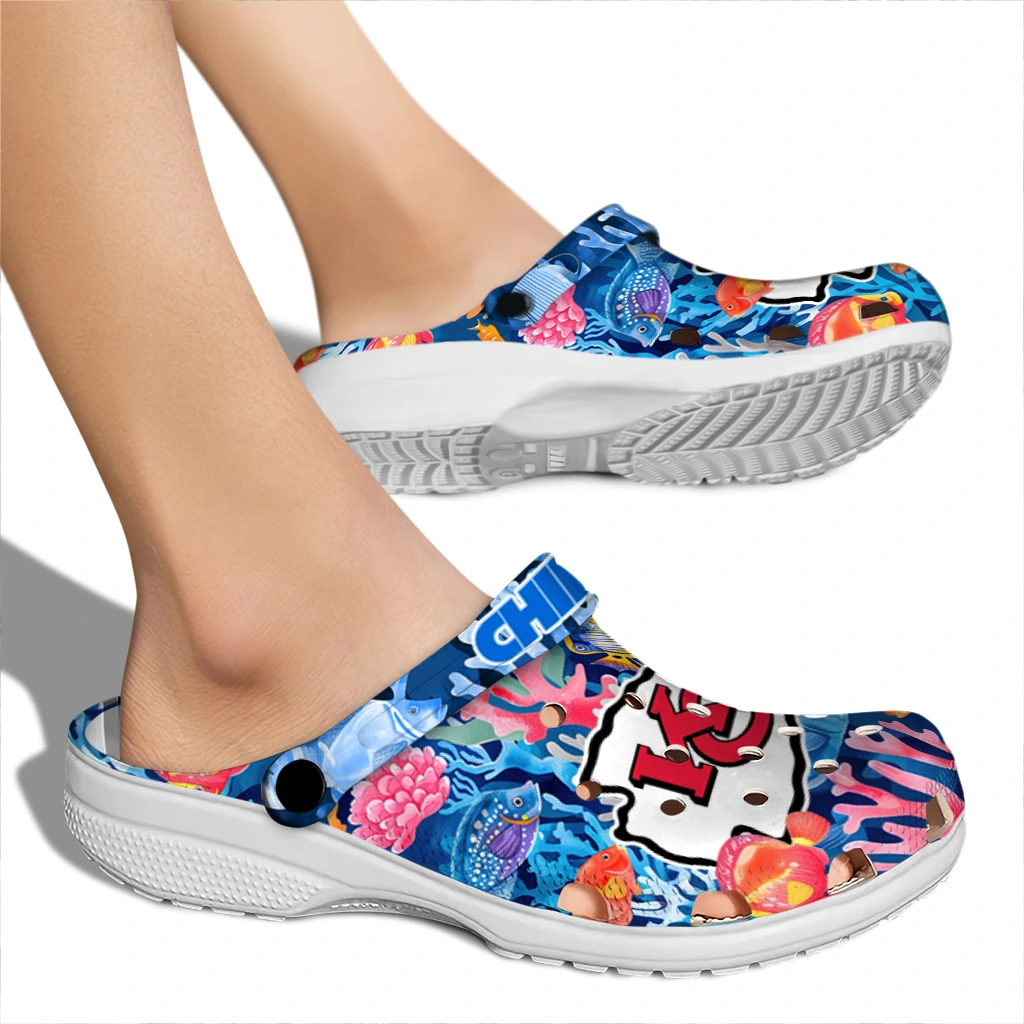 kansas city chiefs ocean wonders clogs fashion forward kansas city chiefs ocean wonders clogs fashion forward