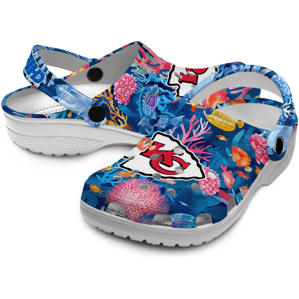 kansas city chiefs ocean wonders clogs high quality kansas city chiefs ocean wonders clogs high quality