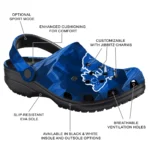 kansas jayhawks canyon layers clogs best selling