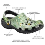 kansas jayhawks daisy cluster clogs best selling