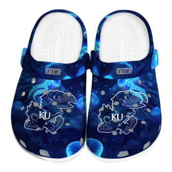 kansas jayhawks jellyfish ocean clogs best selling