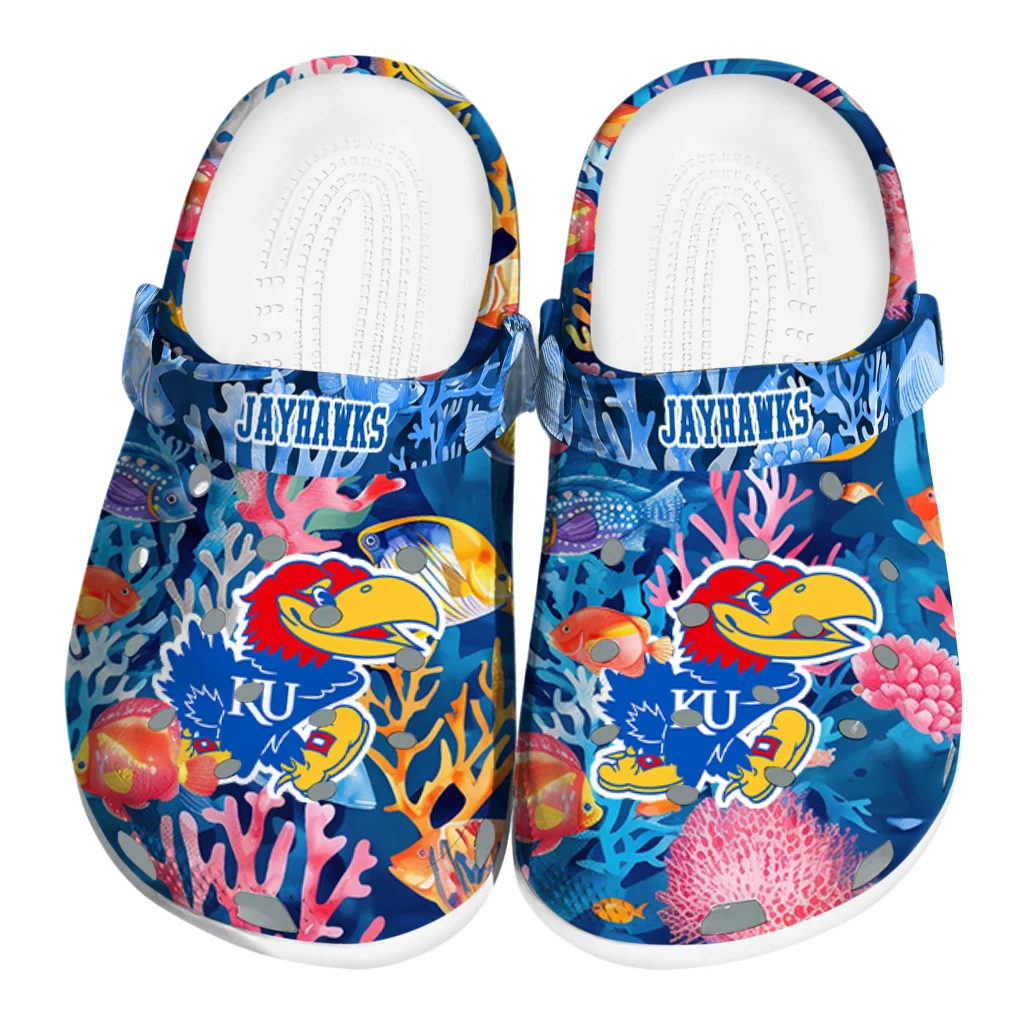 kansas jayhawks ocean wonders clogs best selling kansas jayhawks ocean wonders clogs best selling