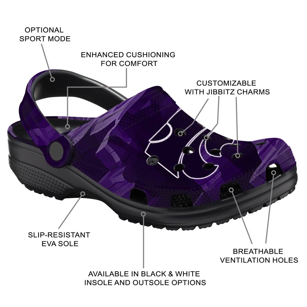 kansas state wildcats canyon layers clogs new arrival kansas state wildcats canyon layers clogs new arrival