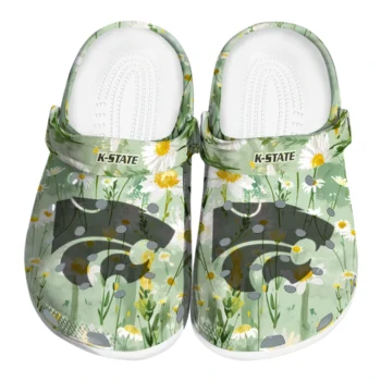 kansas state wildcats daisy cluster clogs best selling
