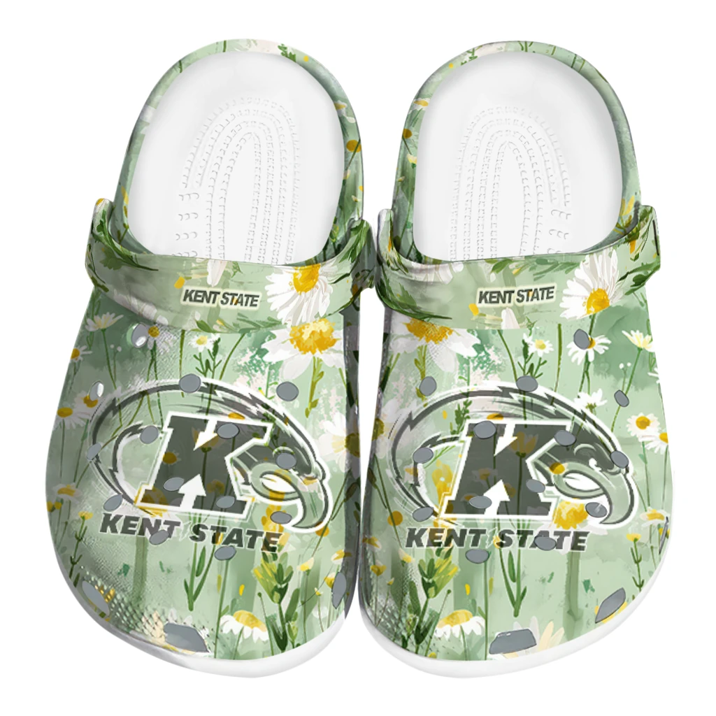 kent state golden flashes daisy cluster clogs best selling kent state golden flashes daisy cluster clogs best selling