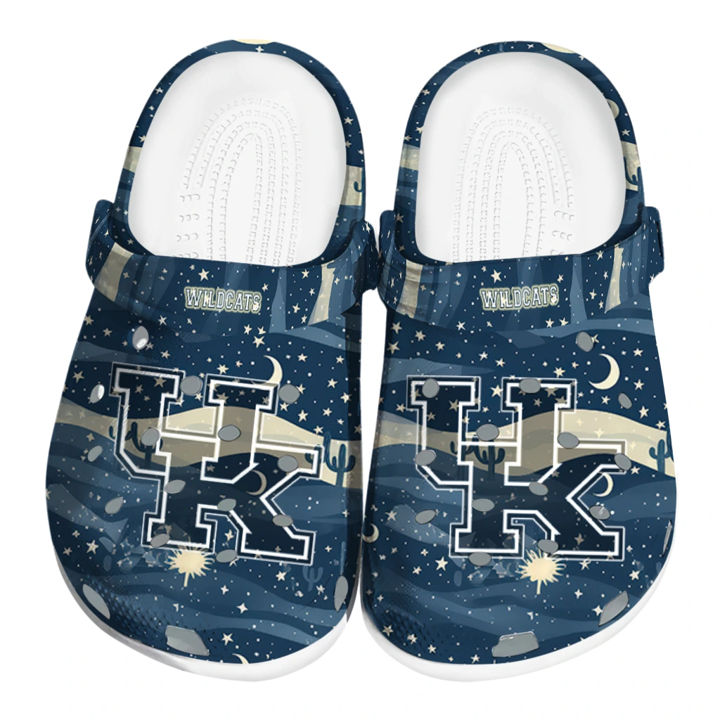 kentucky wildcats night cactus clogs best selling kentucky wildcats night cactus clogs best selling
